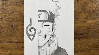 Easy Naruto Drawing for Beginners | Step-by-Step Anime Art Tutorial