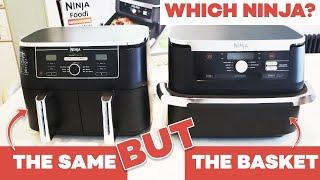 Ninja FlexDrawer versus Ninja Max Dual Zone Air Fryer. ALL about the basket