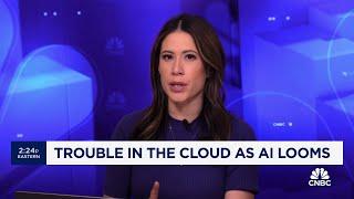 Trouble in cloud computing begins to form as AI threats loom