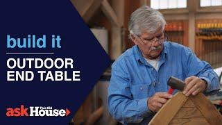 Outdoor End Table | Build It | Ask This Old House