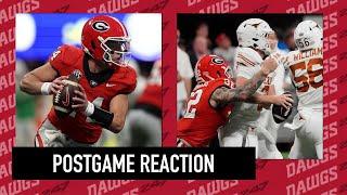 Instant Reaction from Georgia's 22-19 victory over Texas in the SEC title game