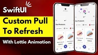 SwiftUI 3.0 Custom Pull To Refresh With Lottie Animation - Complex UI - Xcode 13 - SwiftUI Tutorials