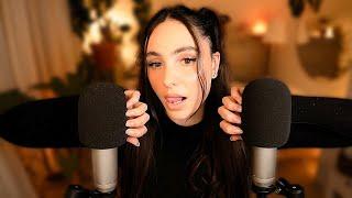 ASMR wet Mouth Sounds  with ultra deep Mic Scratching  No Talking 