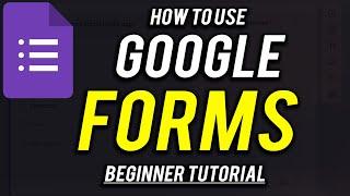 How to Use Google Forms