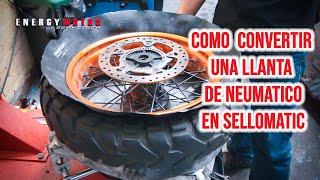 Sabías que puedes convertir tus llantas de Neumático en SelloMatic?