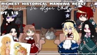 Richest Historical Manhwa React!|WMMAP|Part 1/6|Lylania