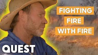 Anthony Vs A Bush Fire! | Outback Farm