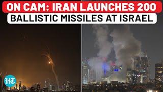 Iran Ballistic Missiles Slam Into Israel As Tehran Fires 200 Projectiles In Huge Revenge; Casualties
