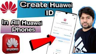 How To Create Huawei Id | Create Huawei Id With All Android And Huawei Phones | Za Mobile Tech