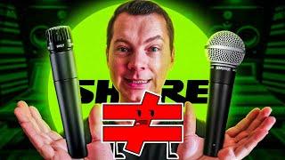 Shure SM58 vs. SM57 В чём разница и что общего? Показываю и рассказываю!