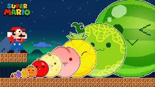 Mario Escapes the Giant Watermelon (SUIKA)