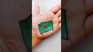 Bangladesh flag drawing #tranding #shorts #bangladeshflag