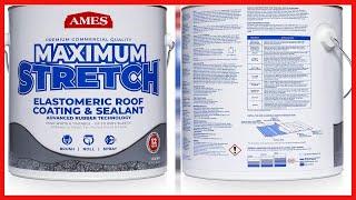 Great product -  AMES MSS1 Maximum Stretch Roof Coating, 1 Gallon, White