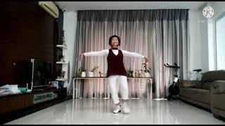 Jeongsin Line Dance. Demo : Chandra Dewi (DE)