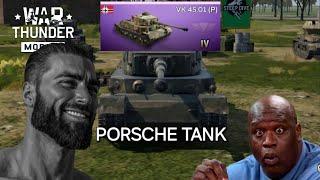 Tiger Porsche ASMR - War Thunder Mobile