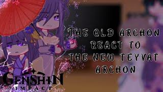 The ordinary god and the future archon react || Future teyvat || Genshin impact react