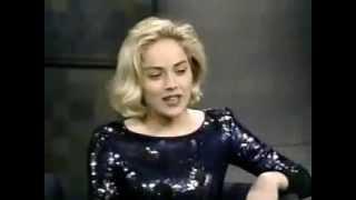 Sharon Stone - Letterman - 1992 [SUB ITA]