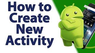 How to create a new activity