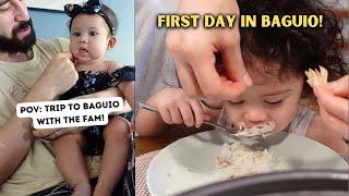 TRIP to BAGUIO With The FAMILY!  Rice for Bfast si Milad 