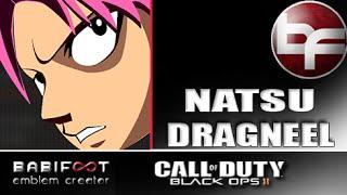 COD Black Ops 2 Emblem Tutorial - Fairy Tail Natsu Dragneel