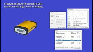 Configuration of a GNSS (GPS) receiver in Hydromagic