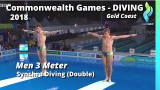 2018 Commonwealth Games Diving - Mens 3 Meter Diving Synchro Springboard Finals