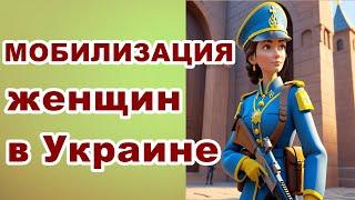 Мобилизация женщин в Украине!