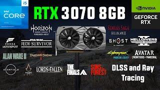 RTX 3070 Test in 15 Games With DLSS and Ray Tracing