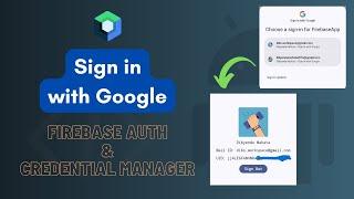 Sign-in with Google | Firebase Auth & Credential Manager | Jetpack Compose | Code-Along