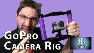 My 3D Printed GoPro Camera Rig is Released!