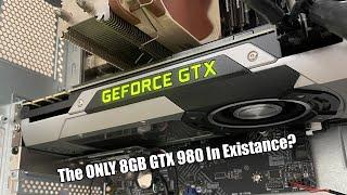 This Upgraded GTX 980 Has 8GB VRAM