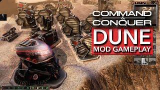 COMMAND & CONQUER - MOD GAMEPLAY | DUNE 2000 in C&C 3 TIBERIUM WARS [2020]