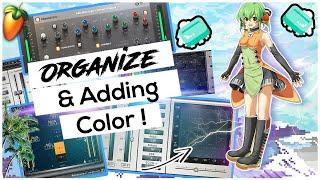 How To Organize Your Recording Sessions In FL Studio ! 