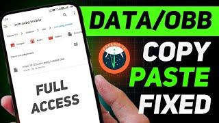 How to fix can't use this folder | How to access data and obb folder in android 14