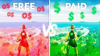 Paid VS Free Fortnite Optimizations (Shocking Results)