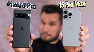 Pixel 8 Pro vs iPhone 15 Pro Max - The iPhone KILLER?!