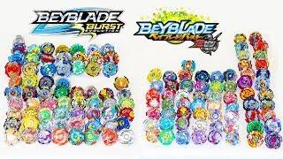 БЕЙБЛЭЙД МЕГА БИТВА НА ВСЕ ВОЛЧКИ ALL BEYBLADE BURST