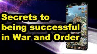 War and Order - 15 Secrets that will help you in War and Order