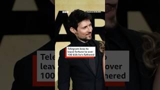 Pavel Durov said he started donating sperm 15 years ago “to help a friend”. #Telegram #BBCNews