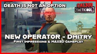 TACTICOOL:‍️NEW OPERATOR - DMITRYFirst Impressions & MAXED (100/10) Gameplay