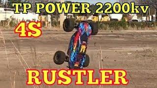 Rustler with a TP Power 2200KV motor on 4S