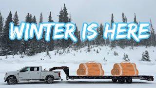 Hotshot Trucking In The Winter (Real Run ) | Episode 24 | Hotshot Trucking