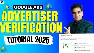 Google Advertiser Verification Practical Tutorial 2025 | Google Ads Account Verify Kaise Kare