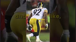 T.J. Watt explains why James Harrison is the toughest guy he ever played with  #shorts