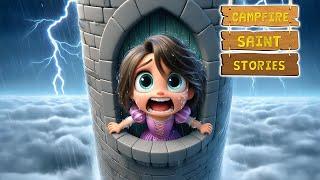 Campfire Saint Story for KIDS | St. Barbara