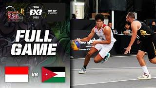 Indonesia v Jordan | Men | Full Game | FIBA 3x3 Asia Cup 2022 | 3x3 Basketball