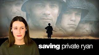 SAVING PRIVATE RYAN (1998) (RE-UPLOAD) | BRITISH GIRL FIRST TIME WATCHING | MOVIE REACTION