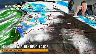 PM Mountain Weather Update 11/17, Meteorologist Chris Tomer