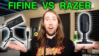 Fifine K669 vs Razer Seiren Mini | Budget USB Condenser Microphone Comparison and Review 2022