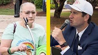 Alex BATTLES BLM Protesters and Old Ladies At West Georgia!